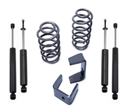 MaxTrac 98-09 Ford Ranger 2WD 4 Cyl (Non StabiliTrak) 3in/5in Lowering Coil Kit (2x mxt1200SL-1, 2x mxt2000LL-9, 1x mxt253030-4, 1x mxt303050)