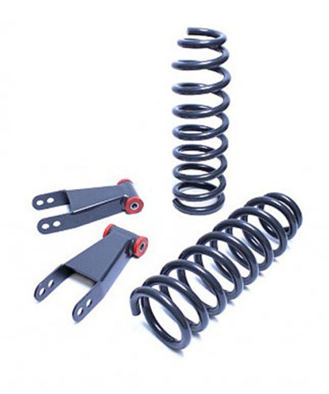 MaxTrac 04-08 Ford F-150 2WD/4WD V8 Extended/Crew Cab 2in/2in Lowering Coil Kit (2x mxt2400LL-9, 1x mxt253120, 1x mxt413130)