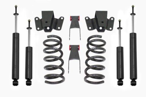MaxTrac 97-03 Ford F-150 2WD V8 2in/4in Lowering Coil Kit (2x mxt1300SL-1, 2x mxt2150SL-2, 1x mxt253520-8, 1x mxt410520, 1x mxt423520)