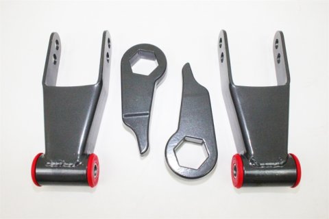 MaxTrac 01-09 Ford Ranger 2WD/4WD w/Torsion Bar Susp. (Non Stabilitrak) 3in/2in Torsion Key Lift Kit (1x mxt410520, 1x mxt843013)