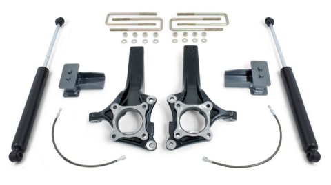 MaxTrac 15-18 Ford F-150 2WD 4.5in/2in MaxPro Spindle Lift Kit w/MaxTrac Shocks (1x mxt703440, 1x mxt903220)