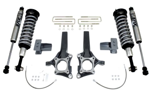 MaxTrac 15-18 Ford F-150 2WD 7in/4in MaxPro Elite Spindle Lift Kit w/FOX Shocks (1x mxt703440, 1x mxt873225F, 1x mxt903250F)