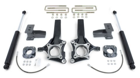 MaxTrac 09-14 Ford F-150 2WD 6.5in/4in MaxPro Spindle Lift Kit w/MaxTrac Shocks (1x mxt703440, 1x mxt903141)