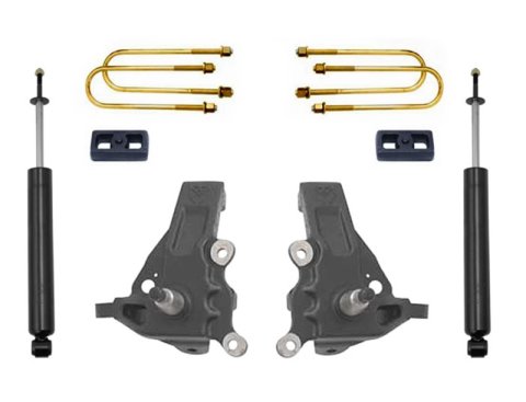 MaxTrac 97-03 Ford F-150 2WD Heritage 3.5in/2in Spindle Lift Kit (2x mxt1450SL, 2x mxt2650SL-2, 1x mxt703535, 1x mxt810020, 1x mxt910203)