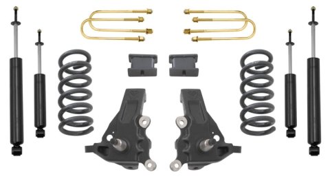 MaxTrac 97-03 Ford F-150 2WD V6 Heritage 5.5in/3in Spindle Lift Kit (Bundled Kit)