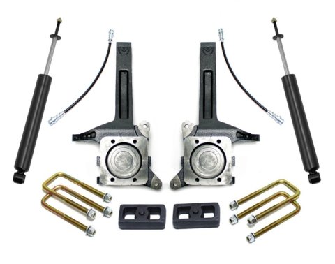 MaxTrac 07-18 Toyota Tundra 2WD 3.5in/2in MaxPro Spindle Lift Kit w/MaxTrac Shocks (1x mxt706735, 1x mxt906720)