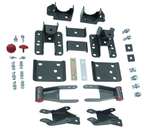 MaxTrac 14-16 GM C/K1500 2WD/4WD w/Cast Steel Susp. & Magneride 2in/4in Lowering Spindle Kit (1x mxt101320, 1x mxt201540, 1x mxt9917MR)