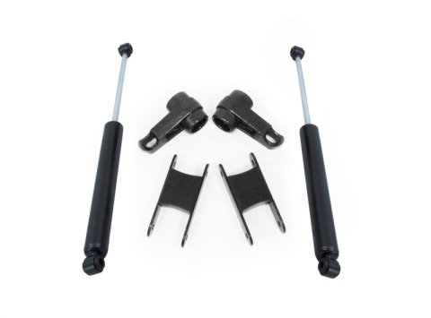 MaxTrac 04-08 Chevrolet Colorado 2WD/4WD 2.5in/2in Torsion Key Lift Kit (2x mxt2650LL-3, 1x mxt710120, 1x mxt840313)