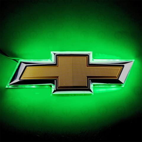 Oracle 14-15 Chevrolet Camaro Illuminated Bowtie - Dual Intensity - Green