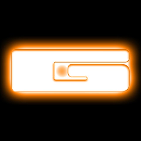 ORACLE Lighting Universal Illuminated LED Letter Badges - Matte Wht Surface Finish - G