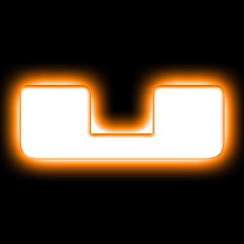 ORACLE Lighting Universal Illuminated LED Letter Badges - Matte Wht Surface Finish - U