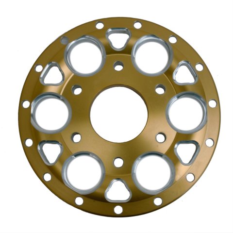 Weld Racing Sprint Magnum Replacement Centers P613-7095 Center, Magnum, Aluminum, CNC-Machined, 15 in. Diameter, 6-Pin Mount, Each