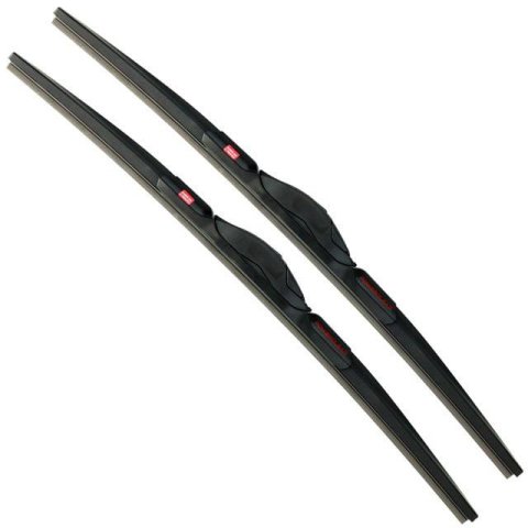 PowerStop PowerClear Long Life Windshield Wiper Blades PCK-1818-1 Blades, Life, Beam, 18 in. and 18 in. Blades, Black, Rubber, Pair