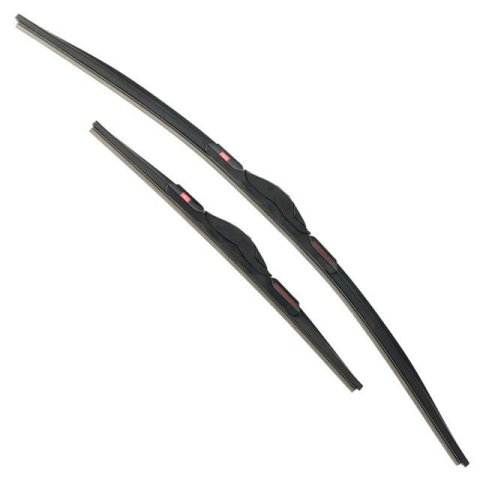 PowerStop PowerClear Long Life Windshield Wiper Blades PCK-2615-1 Blades, Life, Beam, 15 in. and 26 in. Blades, Black, Rubber, Pair