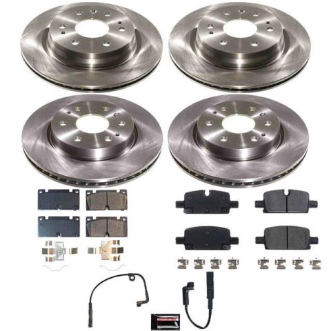 PowerStop Z17 Evolution Plus Stock Replacement Brake Kits for 2023-2024 CANYON, COLORADO - KOE9223 AUTOSPECIALTY BRAKE KIT, Chevrolet Colorado 2023-2024, GMC Canyon 2023-2024, Front and Rear