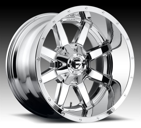 Fuel Off-Road Maverick D536 Series Chrome Wheels 20x8.25 Wheels, Maverick, 8x210 P -4.92 -246 154.3, P -Chrome