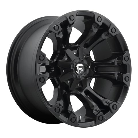 Fuel Off-Road Vapor D560 Matte Black Wheels 18x9 Wheels, Vapor, 5x4.55x5.0 BD 5.00 01 78.1, BD -Matte BLK