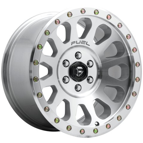 Fuel Off-Road Vector D647 Machined Wheels 17x8.5 WHEEL, 17X8.5 5X120 MACH CC 20MM