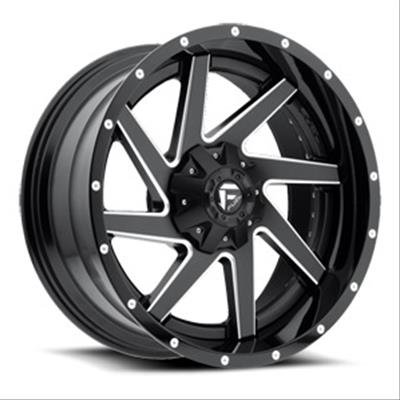 Fuel Off-Road Revolver D525 Series Matte Black with Milled Accents Wheels 15x10 Wheel, Series, Aluminum, Black, 15 x 10.0 in., 5 x 4.50/4.75 in. Bolt Circle, 3.750 in. Backspace