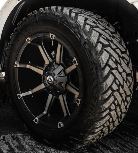 Fuel Off-Road Coupler D556 Matte Black Wheels with Machined DDT Face 18x9 Wheels, Coupler, 6x1356x5.5 MBT5.00 01 106.4, MBT-Matte BLK