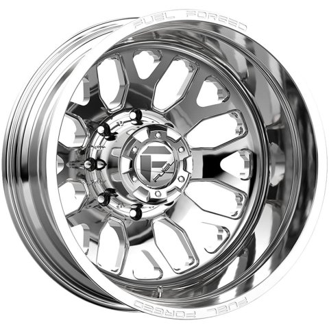 Fuel Off-Road FF19D Polished Wheels 20x8.25 WHEEL, D19 20X8.25 8X210 POLISH 105MM