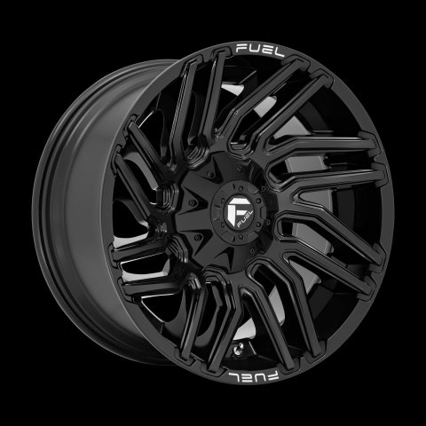 Fuel Off-Road Typhoon D776 Gloss Black Wheels 20x9 WHEEL, 20X9 6X135/5.5 G-BLK 01MM
