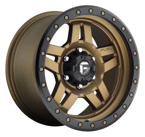 Fuel Off-Road Anza D583 Series Matte Bronze Wheels with Black Ring 20x9 WHEEL FUEL - ANZA D-583 6x135 BR 5.00 01 87.1