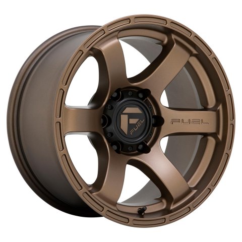 Fuel Off-Road Rush D768 Matte Bronze Wheels 18x9 WHEEL, 18X9 6X5.5 MT-BRNZ 20MM