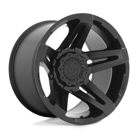 Fuel Off-Road SFJ D763 Matte Black Wheels 20x10 Wheel, D763, 20 x 10, Aluminum, Black, 6 x 135mm/139.7mm Bolt Pattern, -18mm Offset, 4.790 in. Backspace, Each