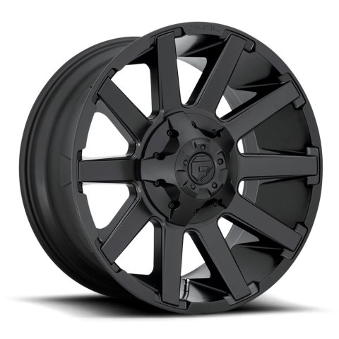 Fuel Off-Road Contra D437 Matte Black Wheels 20x9 MAVERICK 8x165.10 SATIN BLACK (20 mm)