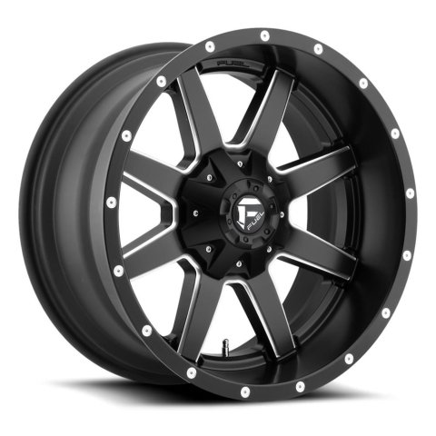 Fuel Off-Road Maverick D538 Series Matte Black with Milled Accents Wheels 20x8.25 WHEEL