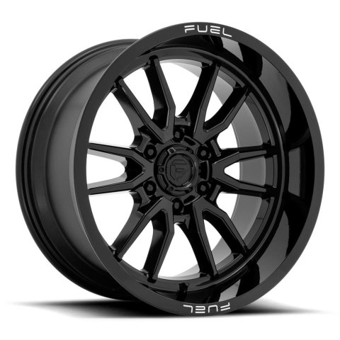 Fuel Off-Road Clash 6 D760 Gloss Black Wheels 22x10 CLASH 22X10 6X5.5 106.1 BL -18MM