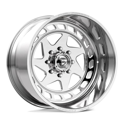 Fuel Off-Road Zillion FF117 Polished Wheels 22x12 Wheels, FF117, 22 x 12, Aluminum, Finish, 6 x 135mm Bolt Pattern, -40mm Offset, 4.93 in. Backspace, Left Side, Each