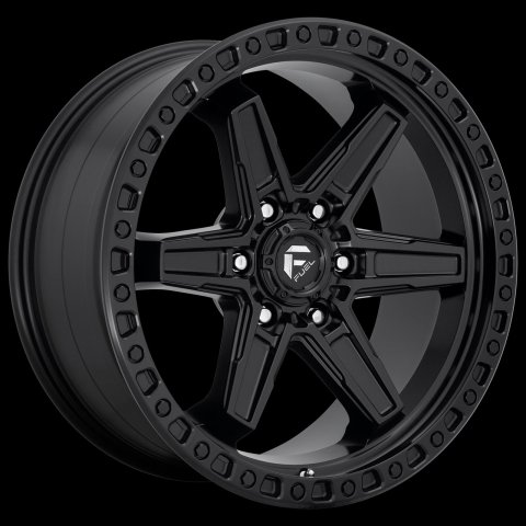 Fuel Off-Road Kicker D697 Matte Black Wheels 20x9 WHEEL, 20X9 6X4.5 MT-BLK 20MM