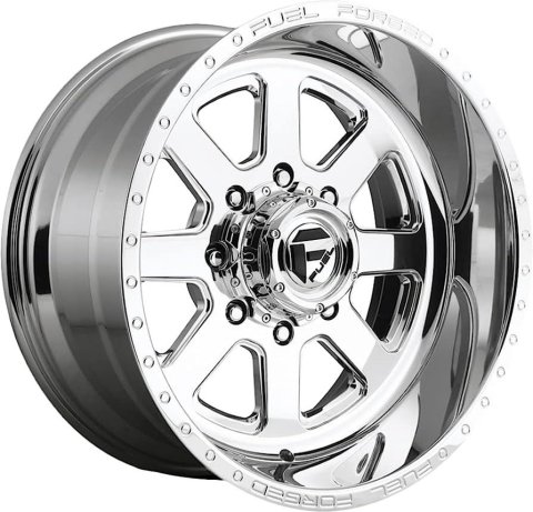 Fuel Off-Road FF09D Polished Wheels 20x10 WHEEL, D09 20X10 8X170 POLISH -24MM