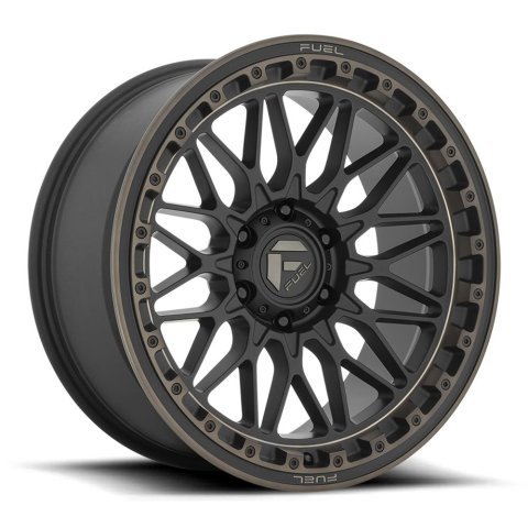 Fuel Off-Road Trigger D759 Matte Black Wheels with Double Dark Tint Accent 17x9 17X9 5X5.0 MT-BLK-DDT 01MM