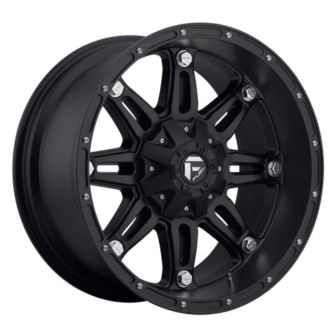 Fuel Off-Road Hostage D531 Series Matte Black Wheels 17x8.5 Wheels, Hostage, 5x4.5 5x120 BD 6.20/38 72.6, BD -Matte BLK
