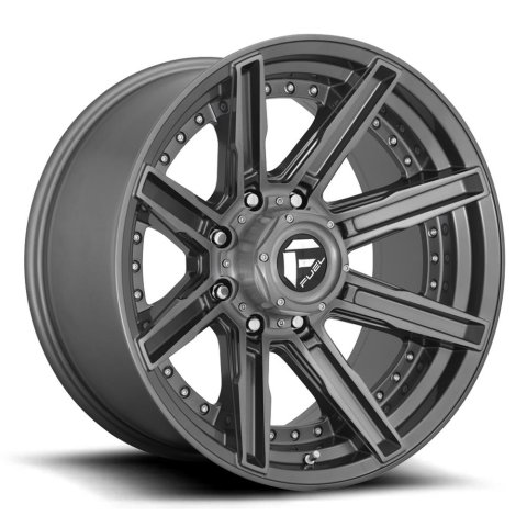 Fuel Off-Road Rogue D710 Platinum Wheels 20x9 Wheels, D710, 20 x 9, Aluminum, Platinum, 6 x 139.7mm Bolt Pattern, +1mm Offset, 5.040 in. Backspace, Each