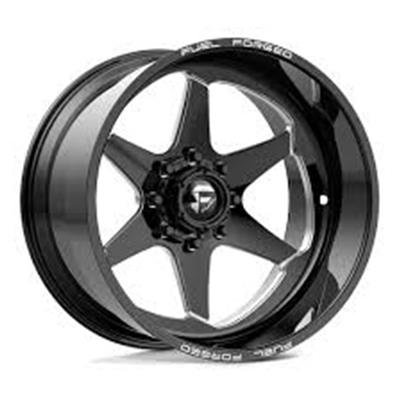 Fuel Off-Road Sift FF115 Gloss Black Wheels with Milled Accents 22x11 Wheels, FF115, 22 x 11, Aluminum, Finish, Accents, 5 x 135mm Bolt Pattern, 0mm Offset, 6.00 in. Backspace, Left Side, Each