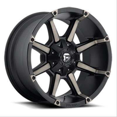 Fuel Off-Road Coupler D556 Matte Black Wheels with Machined DDT Face 20x9 Wheel, D556, Aluminum, Black, 20 x 9.0 in., 8 x 180mm Bolt Circle, 5.750 in. Backspace, Each