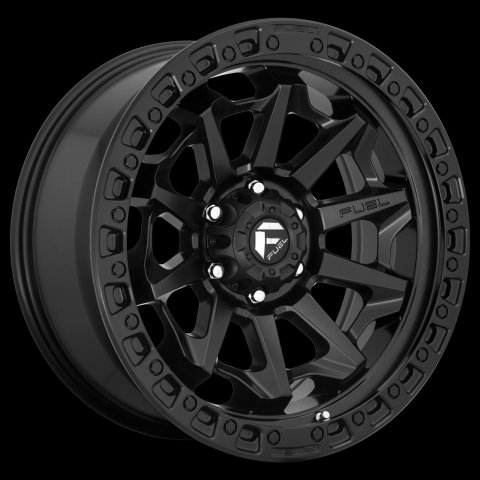 Fuel Off-Road Covert D694 Matte Black Wheels 18x8.5 WHEEL, 18X8.5 5X120 MT-BLK 35MM