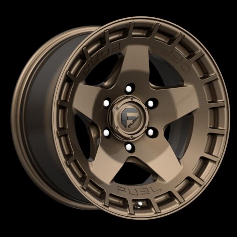Fuel Off-Road Warp D735 Matte Bronze Wheels 20x9 WHEEL, 20X9 5X120 MT-BRNZ 30MM