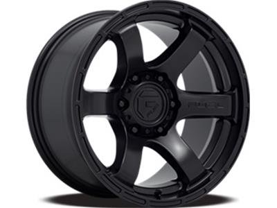 Fuel Off-Road Rush D817 Textured Black Wheels 17x9 Wheels, D817, Aluminum, Finish, 17 in. x 9 in., 6 x 139.70mm/5.5 in. Bolt Circle, 5.04 in. Backspace, Each