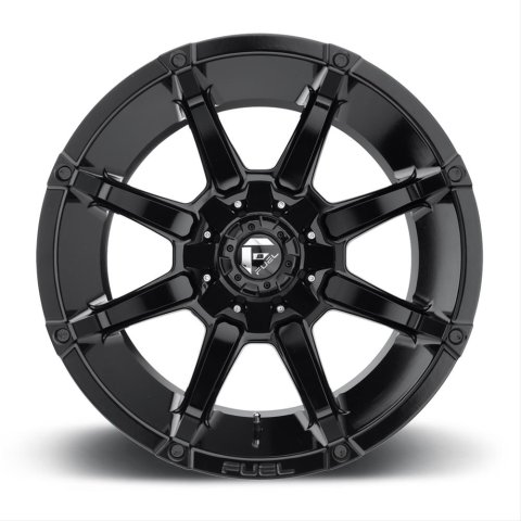 Fuel Off-Road Coupler D575 Series Gloss Black Wheels 18x9 FUEL COUPLER BLACK RIMS