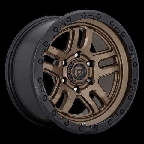 Fuel Off-Road Ammo D702 Matte Bronze Wheels with Black Ring 20x9 WHEEL, 20X9 6X4.5 MT-BRNZ-BBR 01MM