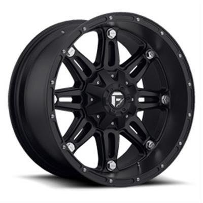 Fuel Off-Road Hostage D531 Series Matte Black Wheels 20x10 Wheel, Hostage, 20 x 10, Aluminum, Black, 6 x 135mm Bolt Pattern, -18mm Offset, 4.790 in. Backspace, Each