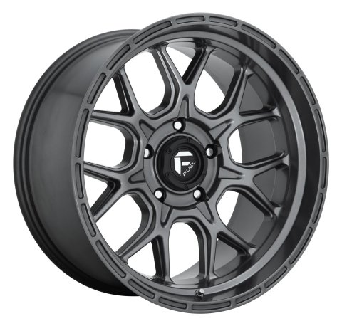 Fuel Off-Road Tech D672 Matte Anthracite Wheels 17x9 Wheel, D672, 17 x 9, Aluminum, Anthracite, 6 x 139.7mm Bolt Pattern, +1mm Offset, 5.040 in. Backspace, Each