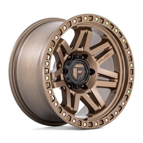 Fuel Off-Road Syndicate D811 Matte Bronze Wheels 17x9 Wheels, D811, Aluminum, Finish, 17 in. x 9 in., 6 x 139.70mm/5.5 in. Bolt Circle, 5.04 in. Backspace, Each