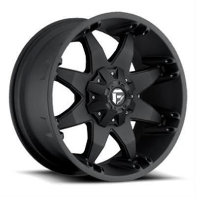 Fuel Off-Road Octane D509 Series Matte Black Wheels 20x9 Wheel, Octane, 20 x 9, Aluminum, Black, 5 x 114.3mm Bolt Pattern, -12mm Offset, 4.530 in. Backspace, Each