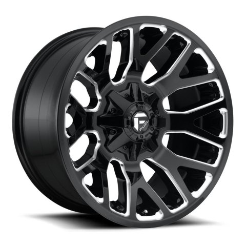 Fuel Off-Road Warrior D623 Series Gloss Black Wheels 20x9 Wheel, Warrior, 20 x 9, Black, 5 x 114.3mm Bolt Pattern, +20mm Offset, 5.790 in. Backspace, Each